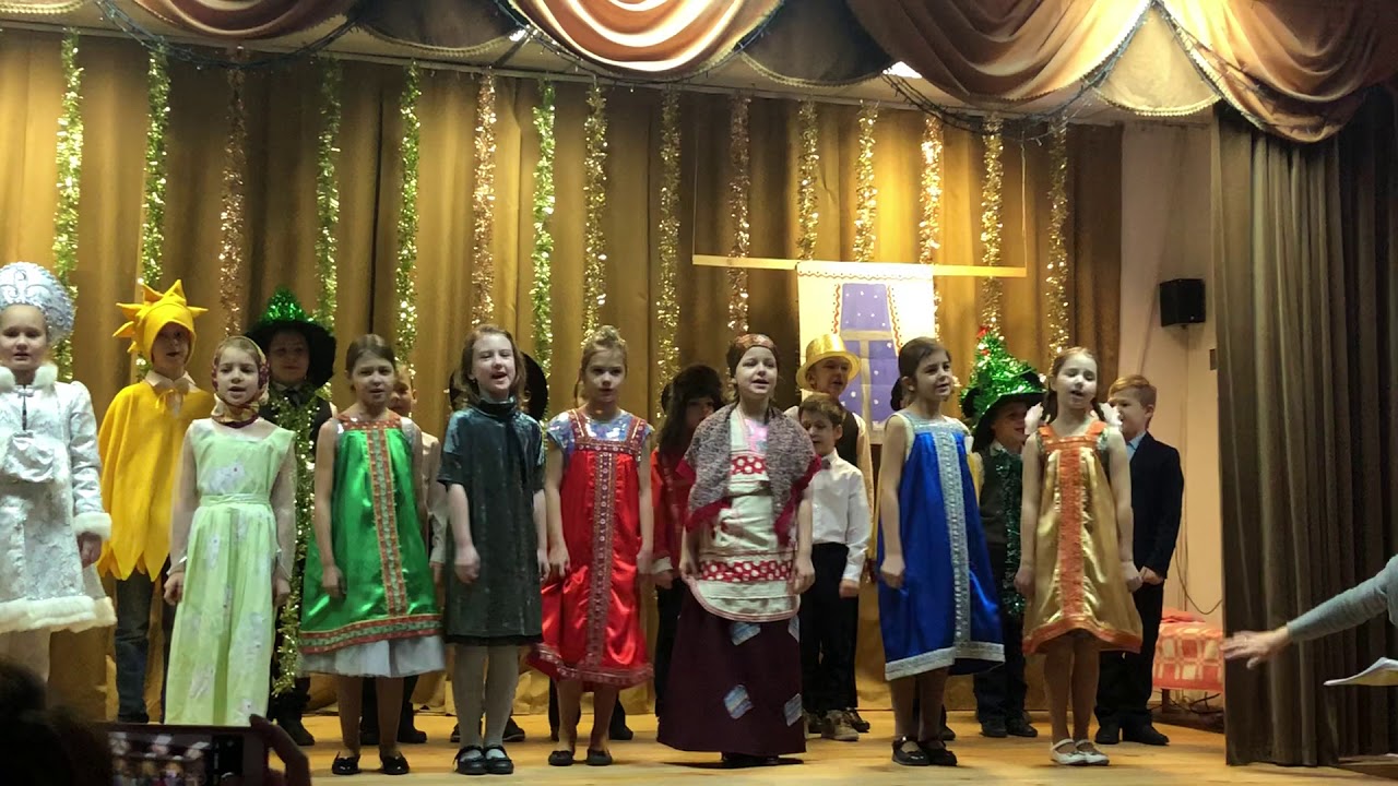 Детский хор песня новогодние приметы - YouTube