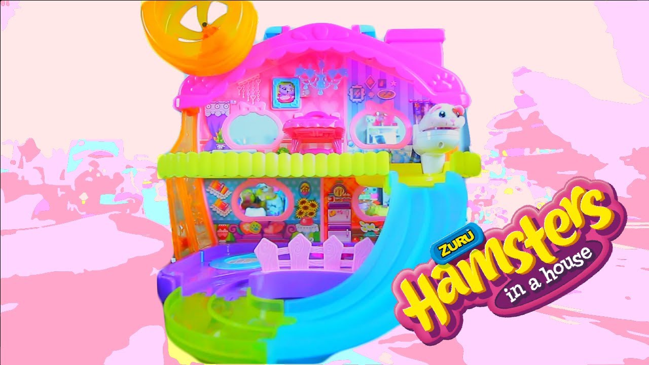 Mansión de los Hamsters de Juguete- Playset Zuru Hamsters in a House de  NABUMBU 
