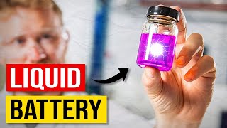 This Insane Liquid Battery Can Instantly Recharge