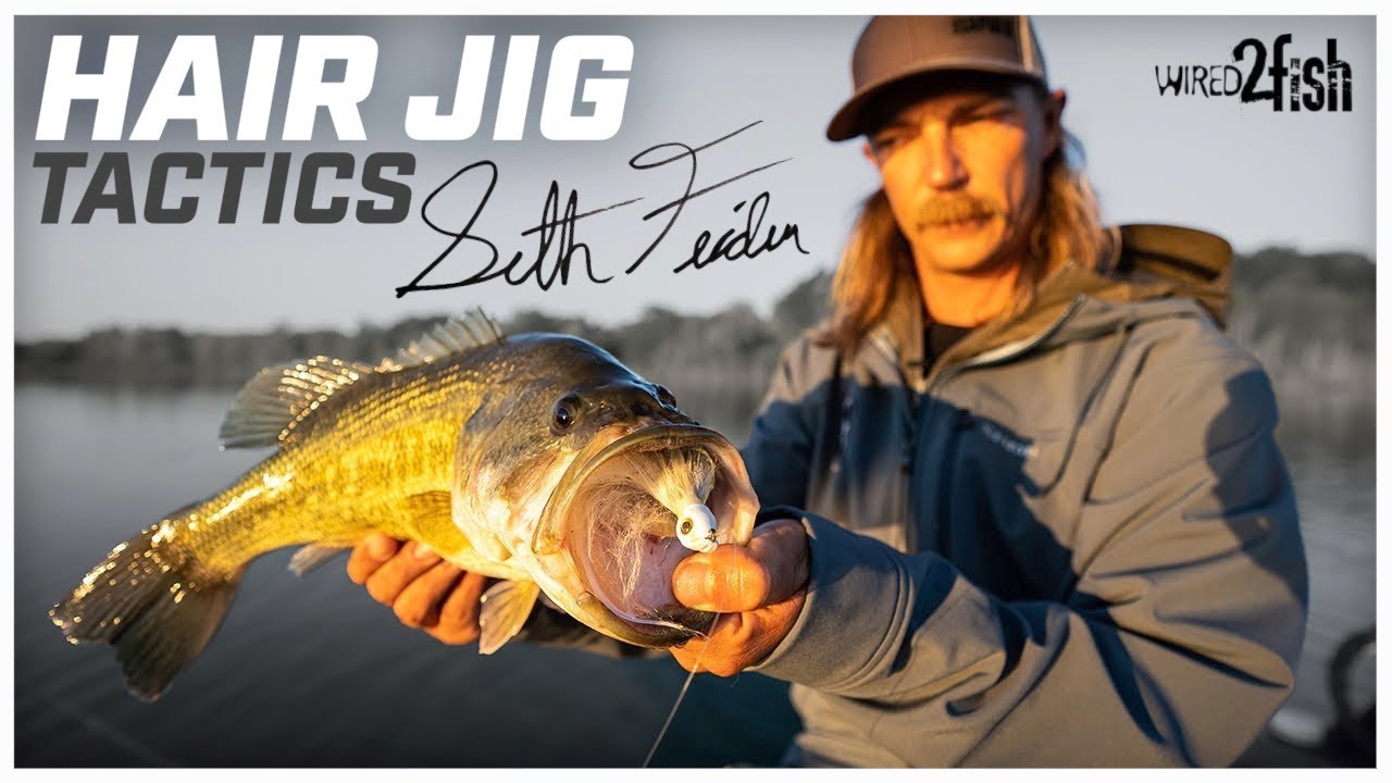 Hair Jigs for Bass  Seth Feider's North Country Tactic 