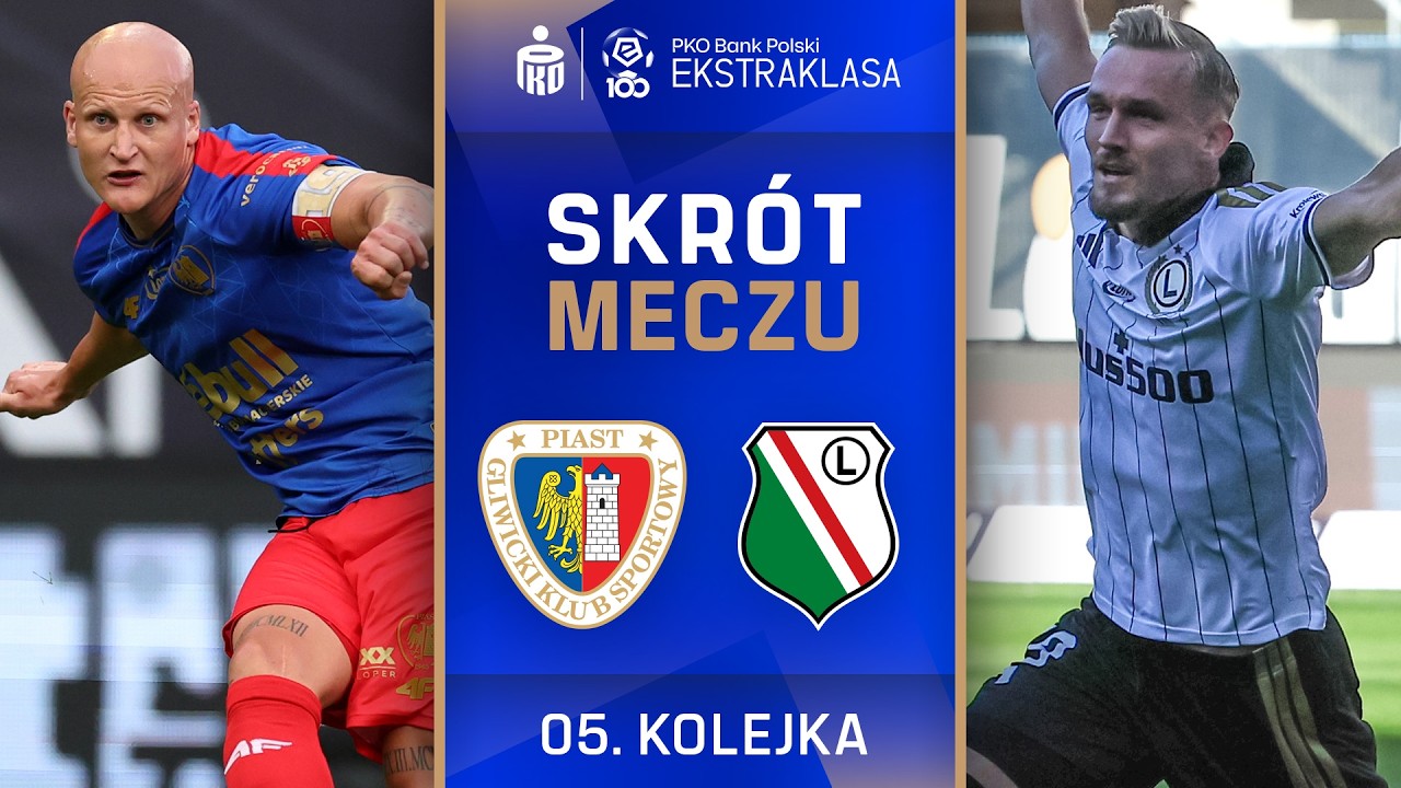 Piast - Legia | SKRÓT | Ekstraklasa 2026/27