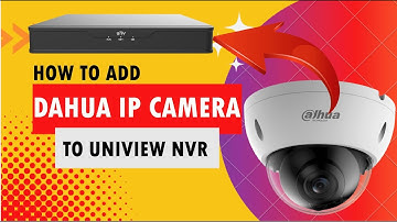 How to add dahua ip camera to UNV nvr - 2022| uniview NVR | ittips