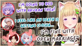 Akiroses Going Wild At Dtto And Tsurugis Wedding Hololive Clip