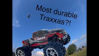 Traxxas Emaxx most durable traxxas E-maxx Jumps/Durability test