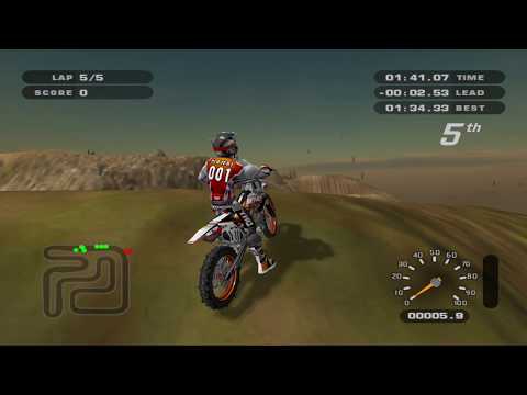 MX Unleashed gameplay / Xbox Original