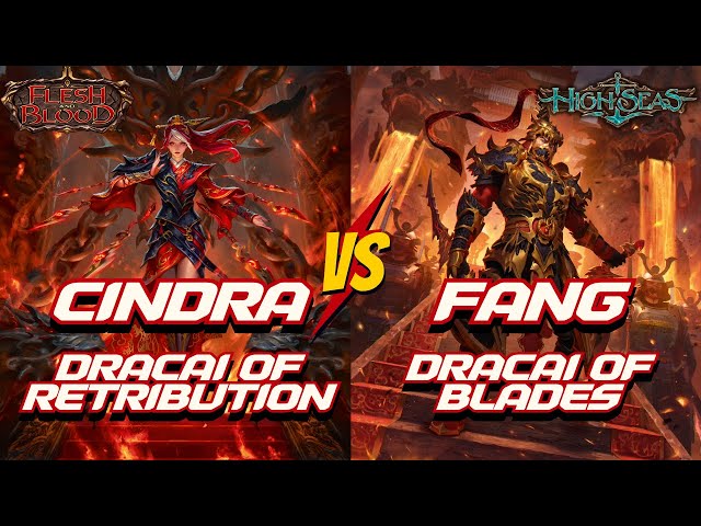 Daily FaB #323 | Cindra vs. Fang | Flesh and Blood - YouTube