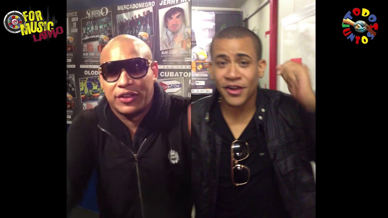 Gente de Zona 15th Latin Grammy Awards e i loro saluti a For Music TV ...