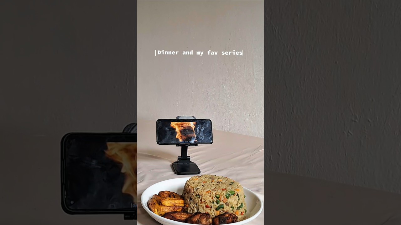 Dinner and My Favorite TV show