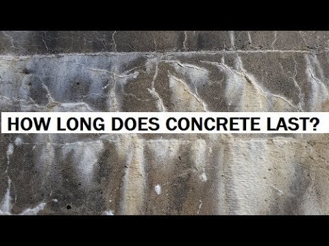 How long does concrete last?