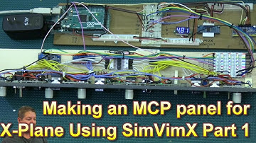 Making a Honeywell MCP panel for X-Plane using SimVimX Part 1