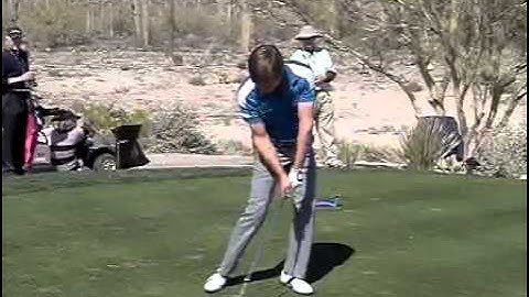 Robert Rock golf swing