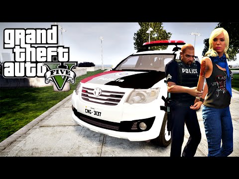 GTA V Pc - Rotina policial - Mod Policia 2.0 #01 