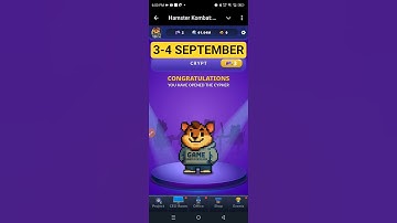 Hamster Kombat Dev Game Daily Cipher 3 September | Hamster Kombat Daily Cipher Code | Daily Combo