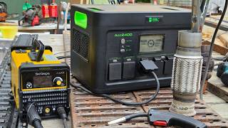 EBL 2400W Portable Power Station Off Grid Review Welding Eclectic Jackhammer