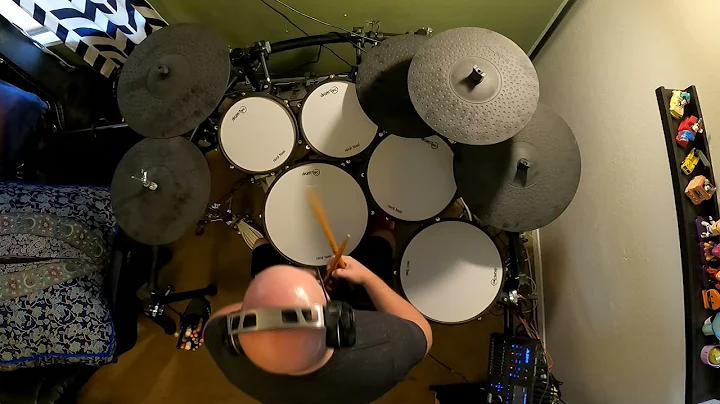 Popular Monster - Drum Cover - Gabe Gladd - Alesis Strike Pro SE