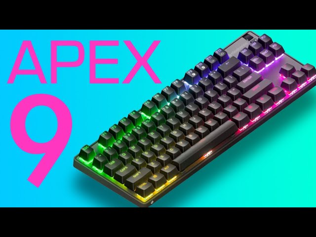 SteelSeries Apex 9 Mini 60% Wired OptiPoint Adjustable Actuation