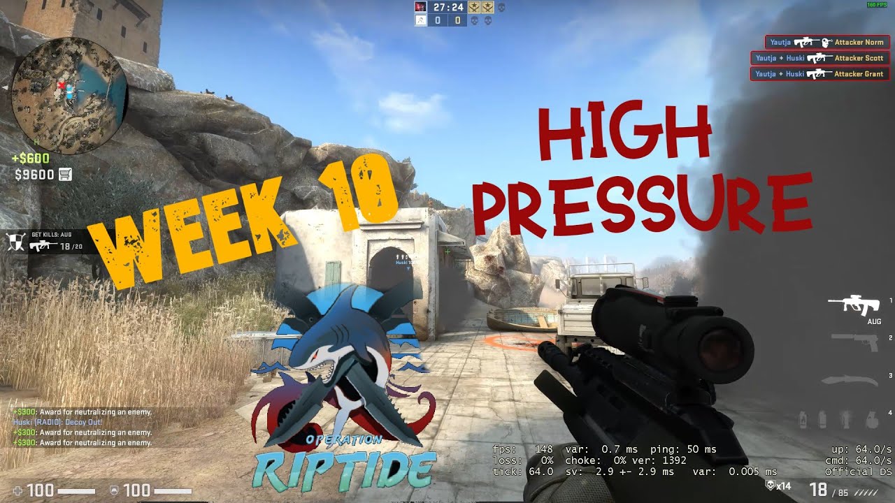 CSGO 2021- Operation Riptide - Week 10 - Guardian -  High Pressure