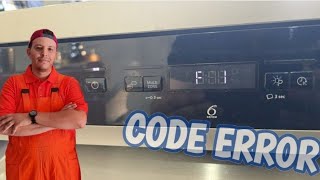 Comment réparer lave-vaisselle Whirlpool 6th sense PowerClean. Message erreur F1 dépannage solution