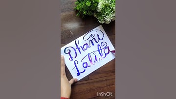 ❤️ Dhani & Lalita🥰|| #shorts #trending #calligraphy #viral