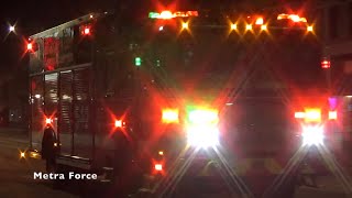 Chicago Fire Dept Hazmat 5-1-2 & 5-1-11 Responding