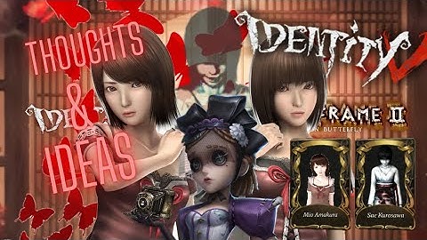 FATAL FRAME 2 CROSSOVER IS AROUND THE CORNER, LETS DISCUSS!! // Identity V Fatal Frame 2 Commentary
