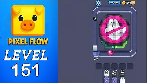 Pixel Flow Level 151 Walkthrough
