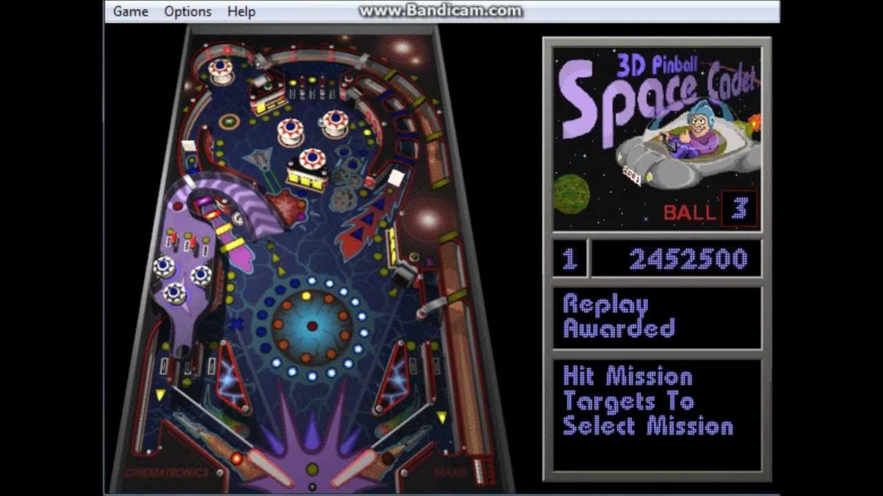 play 3d pinball space cadet online