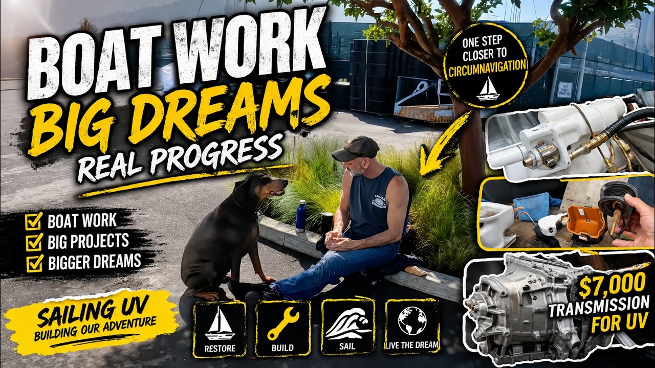 S1E54. The REAL Cost of DIY Restoring a 57ft Sailboat… ($7,000 Mistake!)