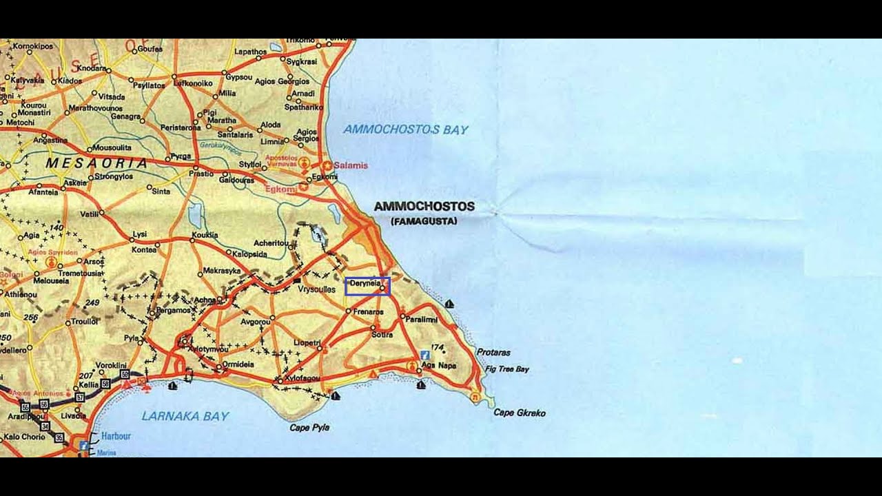 00007 Δερύνεια Επαρχία Αμμοχώστου Χωριό Δερύνεια Deryneia Cypriot Villages Cyprus