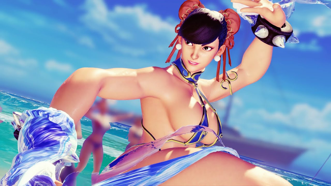 Street Fighter V Chun Li Metal Monokini Request - YouTube.