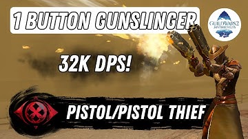 The Easiest Thief DPS Build - 4 Builds in 1! - Pistol/Pistol Thief PVE Build Guide - Guild Wars 2