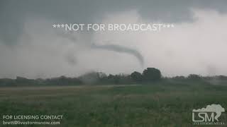 5-20-19 Hollis, Oklahoma Elephant Trunk Tornado 4K