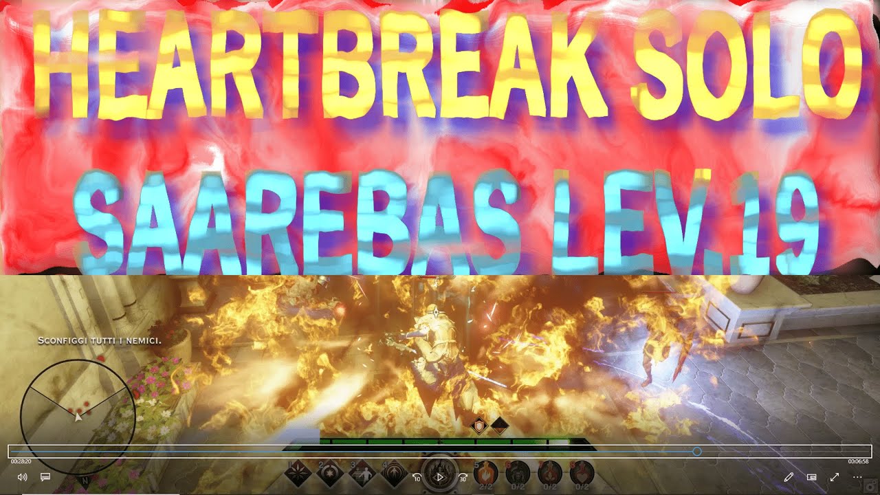 2020 - Dragon age inquisition multiplayer - Heartbreak solo - Saarebas Lev.19