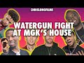 WE WENT TO MGKs HOUSE AND HAD A WATER GUN FIGHT!