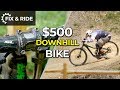 Used Downhill Bike gets Fixed, Ridden, and Named