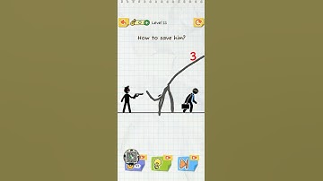 How to save him from bullet? level 11 v074 draw2save Minecraft #001 #011 #shorts #viral #draw2save