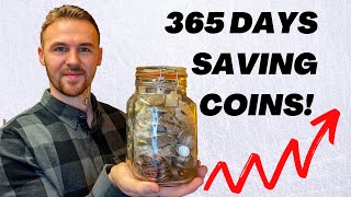 SAVING COINS FOR A YEAR | CASHING IN, HOW MUCH DID I GET? 2020