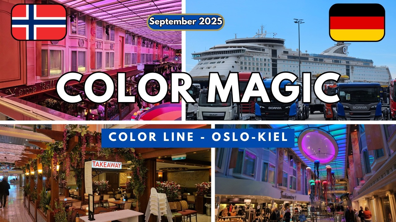 ⛴️ Color Magic Cruise 🇳🇴 🇩🇪 | September 2025 | Color Line