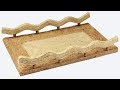 How to Make Tray at home | Serving Tray | Tea Tray | Handmade Tray