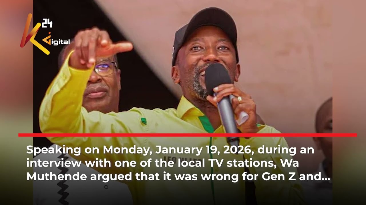 Leo wa Muthende claims rejected finance bill 2024 would have solved unemployment.