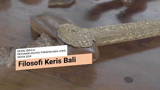 Filosofi Keris Bali