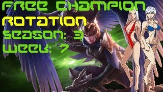 League of Legends - New Free Champion Rotation (Season Three: Week 7) Tips & Tricks!