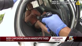 Lawsuit filed over incident captured on body cam showing Cincinnati officer tasing man in handcuffs