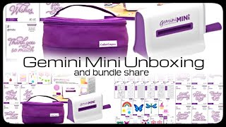 Crafters Companion Gemini Mini Bundle Unboxing