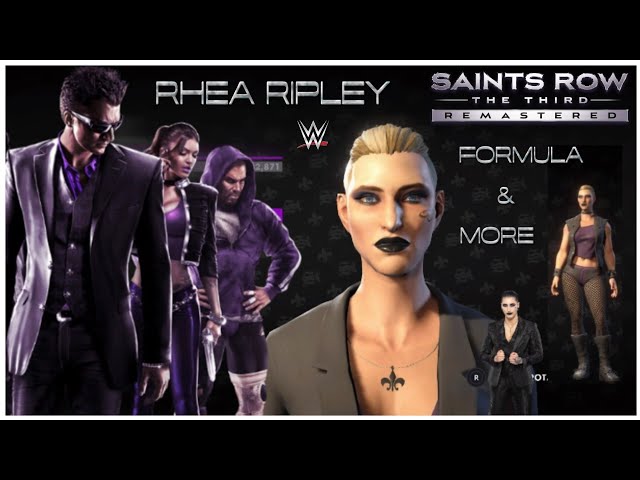 Saints Row 3: Remastered] #90 Yes, I did make my SR3 protagonist look like  Revy. : r/Trophies