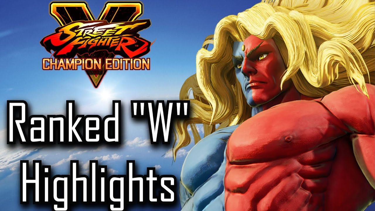 SFV TheGodOrpheus Gill Ranked "W" Highlights #1