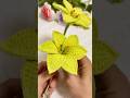 How to Assemble Lilies?|Simple Crochet Flower Assembly Tutorial
