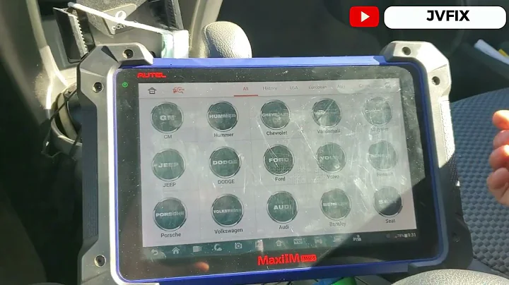 How to program key fob and key chip on 2011 Toyota Rav4 with Autel IM608 "G-chip"
