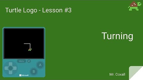 Turtle Logo - Lesson #3