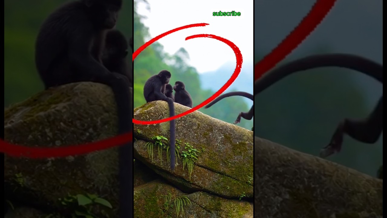 I Tried black monkey  POV Camera... Result Shocking 😱🐒🤯